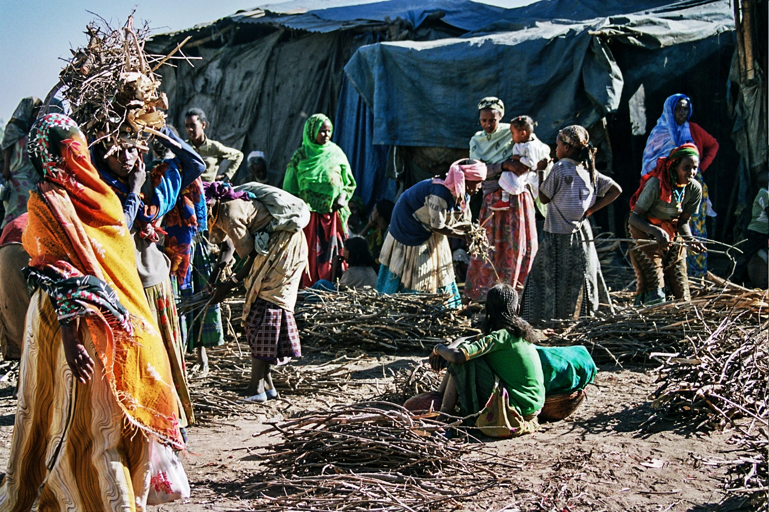 dans les rues de Harar, Ethiopie